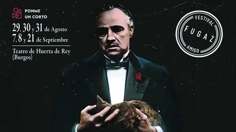 Cartel inspirado en la película 'El padrino'