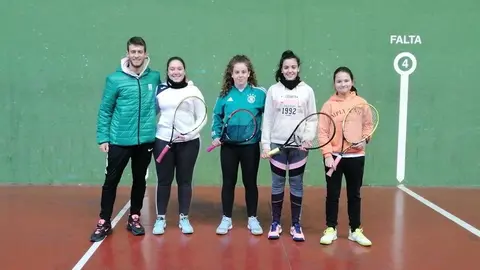 Entrenamiento del equipo femenino Alta Sierra Pinares