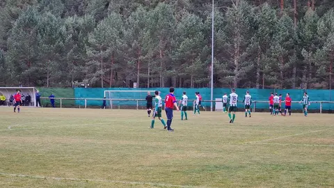 Partido de liga jugado en Navaleno.