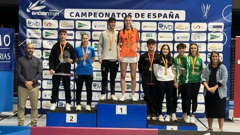 DANIELA CORCHON SUBCAMPEONA DE ESPAÑA SUB-19 DE DOBLES MIXTOS