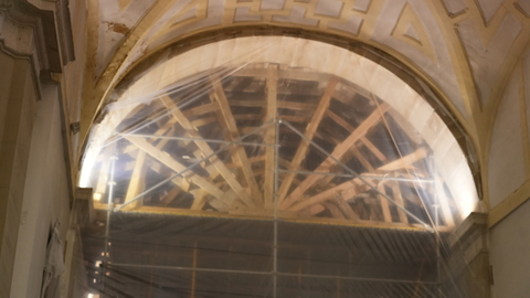 Iglesia de San Leonardo en obras 2