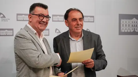 La Diputación y el C.D. Numancia renuevan su colaboración