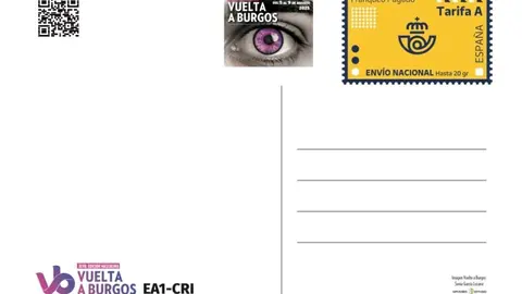 Detalle de la tarjeta conmemorativa de Correos emitida con ocasión de la cuarenta y siete edición de la Vuelta
Se cumplían en el mes de julio, los 40 años de que empezará con inusitada efectividad una