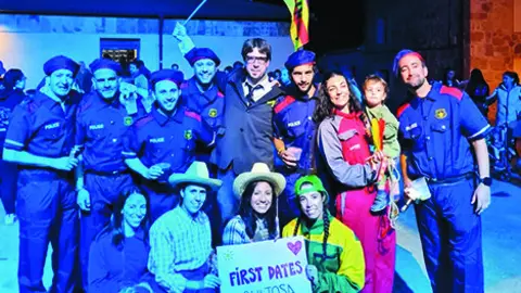 Vecinos de la localidad de Guijosa en celebraciones anteriores