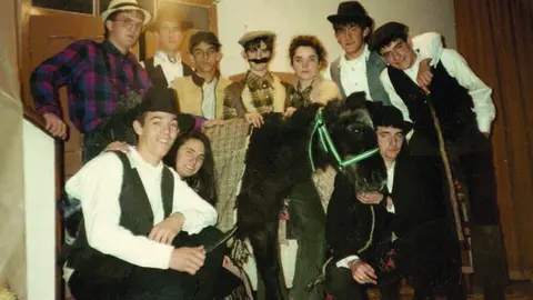 El teatro siempre ha estado muy arraigado a la localidad de Hacinas