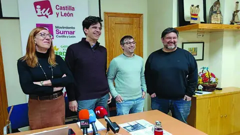 Candidatos de la coalici&oacute;n progresista