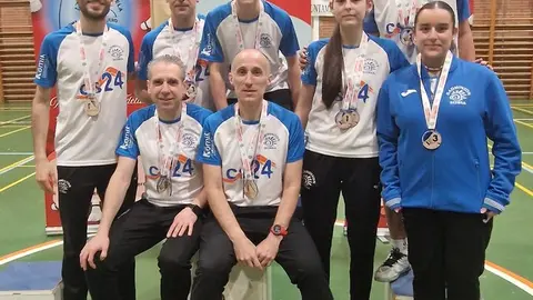 Medallistas Sub17 y Senior CB Soria-CS24