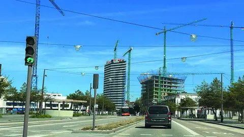 Las nuevas e imponentes torres avanzan deprisa