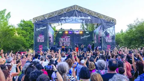 Fan&aacute;ticos del festival de m&uacute;sica durante la edici&oacute;n pasada realizada en Soria.