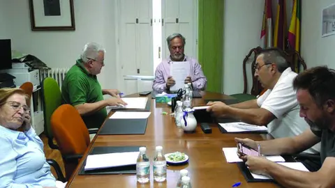 Pleno de Hontoria del Pinar realizado el 28 de agosto de 2026. Ayuntamiento.