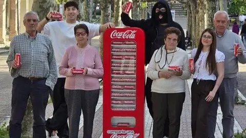 Coca Cola graba su anuncio para este verano en Huerta de Rey