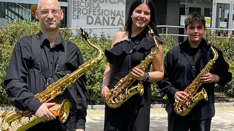 Pedro Izquierdo Cámara, formado en la Escuela de Música de Salas, obtiene matrícula de honor en las pruebas de saxofón del Conservatorio de Burgos