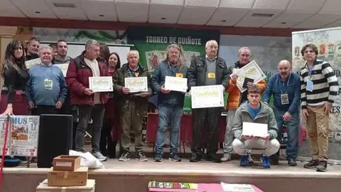 Éxito rotundo del XVII Torneo de Guiñote de Regumiel de la Sierra