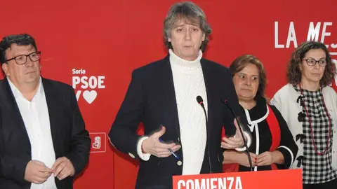 Carlos Martínez Mínguez: "Si el PSOE asume la presidencia de la Junta no va a conocer a Soria ni la madre que la parió"