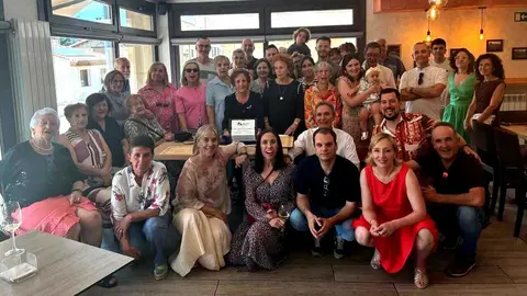 La durolense Amalia Pascual celebra sus 100 años acompañada de familia y vecinos de Pinares