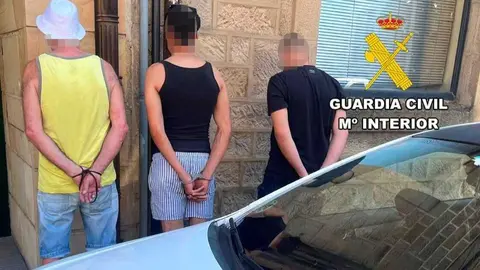El Juzgado de Salas se hace cargo de las tres detenciones realizadas en Quintanar por tráfico de drogas