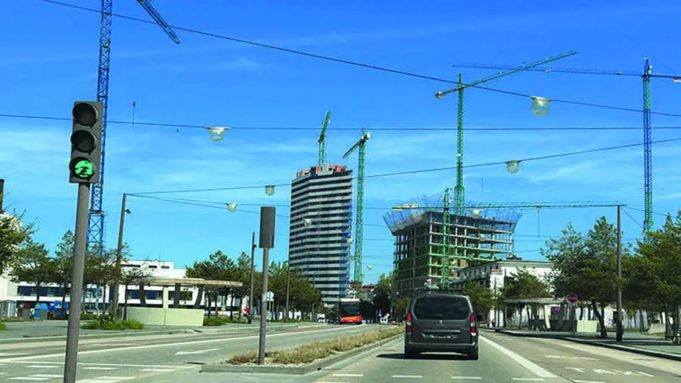 Las nuevas e imponentes torres avanzan deprisa