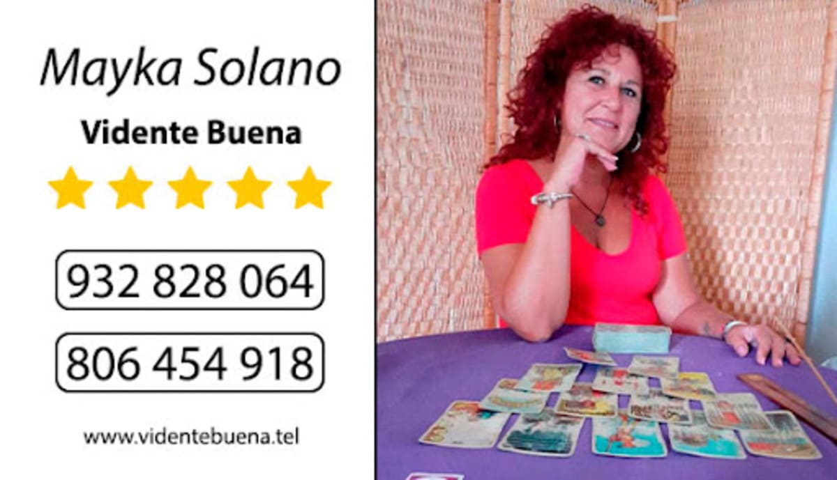 25/08Tarot del amor: Conoce a las tarotistas y videntes del amor recomendadas más fiables - Mayka Solano