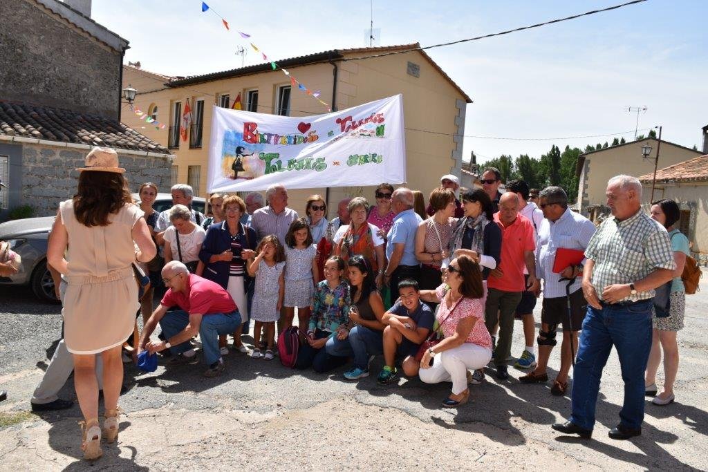 Pancarta recibimiento