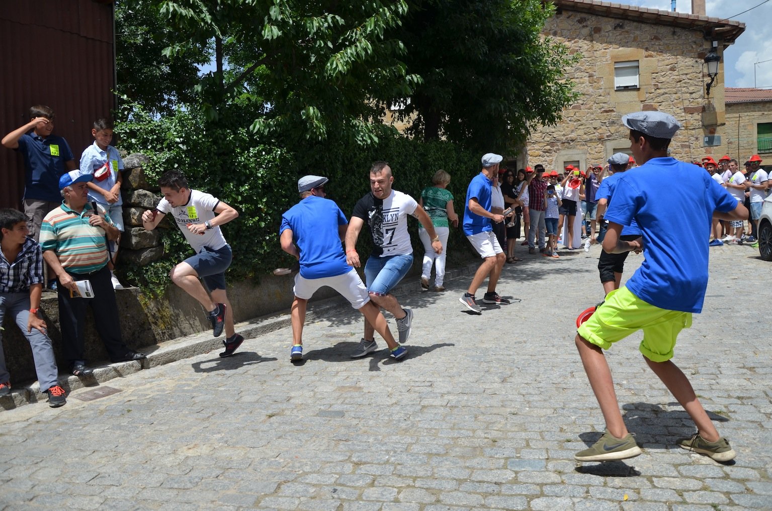 Escapada de mozos.