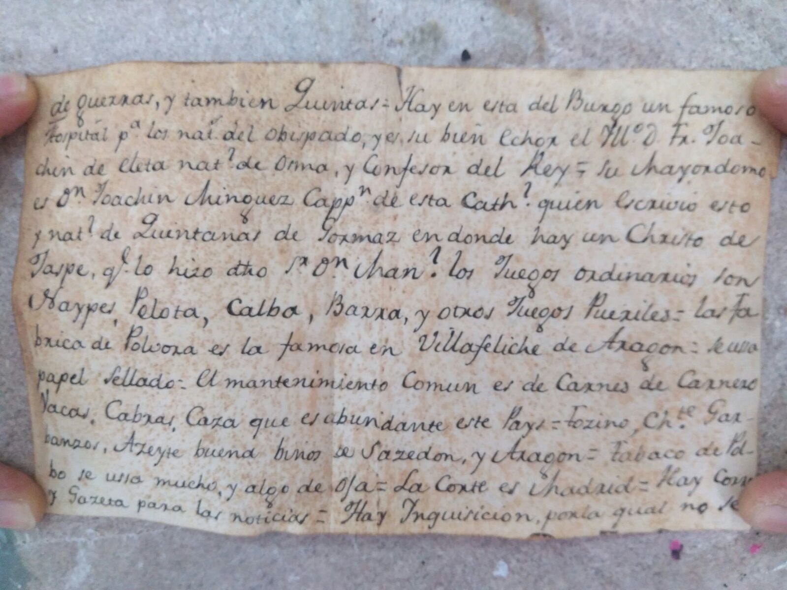 Documento dentro del Cristo Misere-3