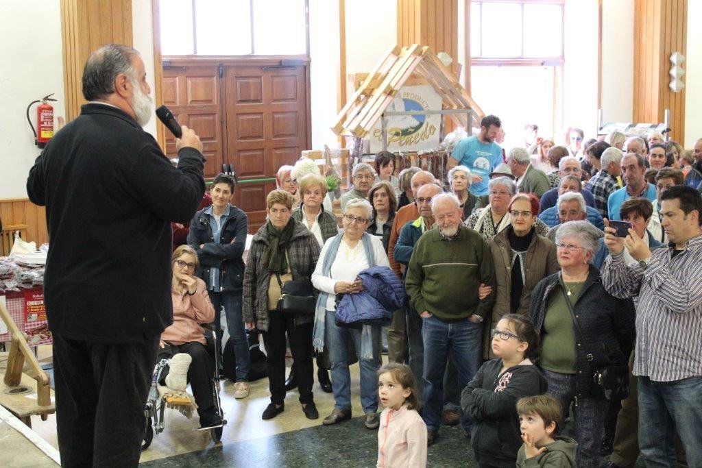 Javier Pérez Andrés, en el pregón del pasado año. Javier Pérez Andrés, en el pregón del pasado año.