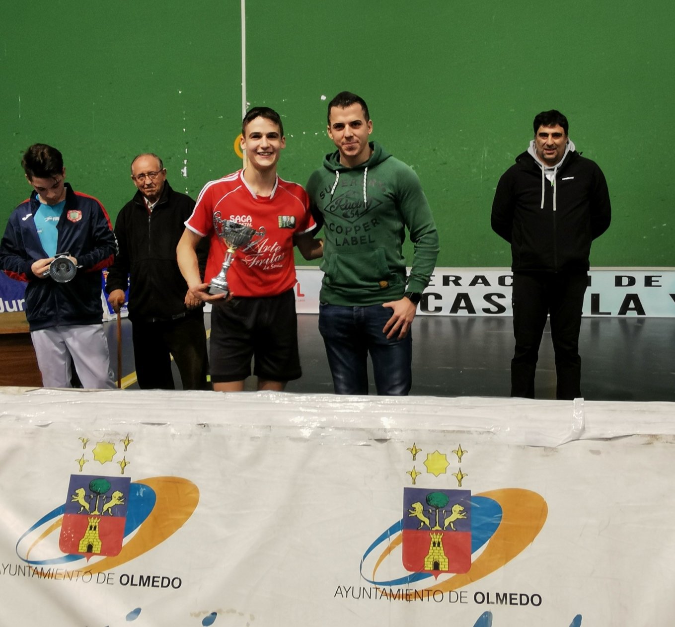 Aarón Escribano. Campeón Juvenil