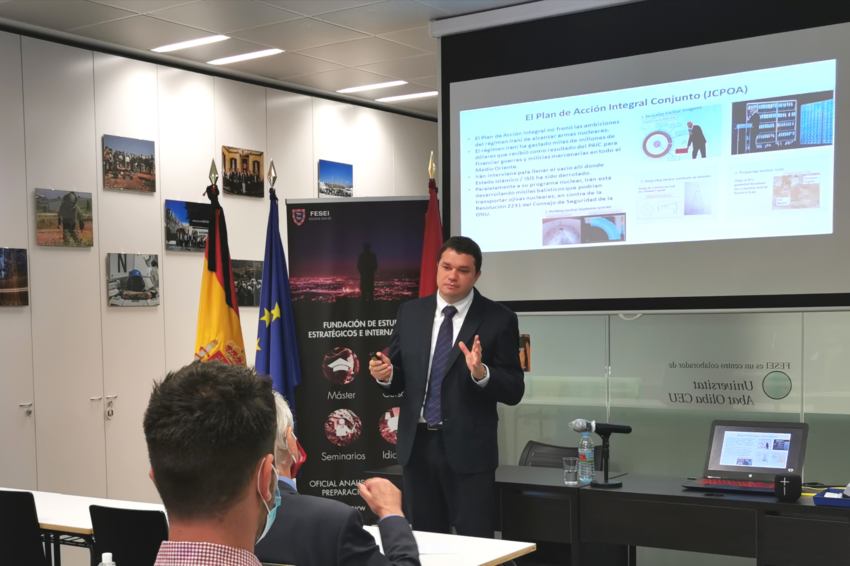 Portavoz de la Embajada de Israel en España, el Sr. Yoav Katz.