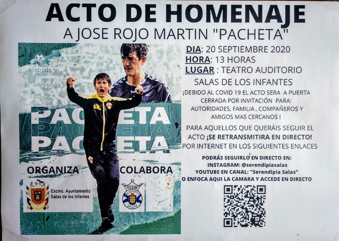 ACTO DE HOMENAJE A PACHETA