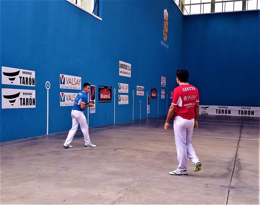 Partido de individuales.