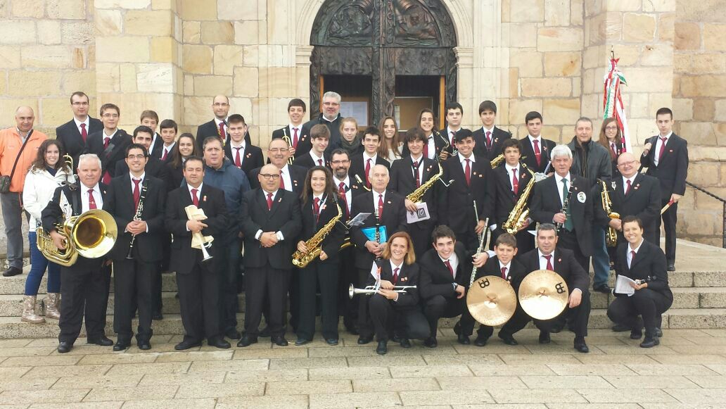 Banda de Quintanar con San Sebastián de los Reyes.