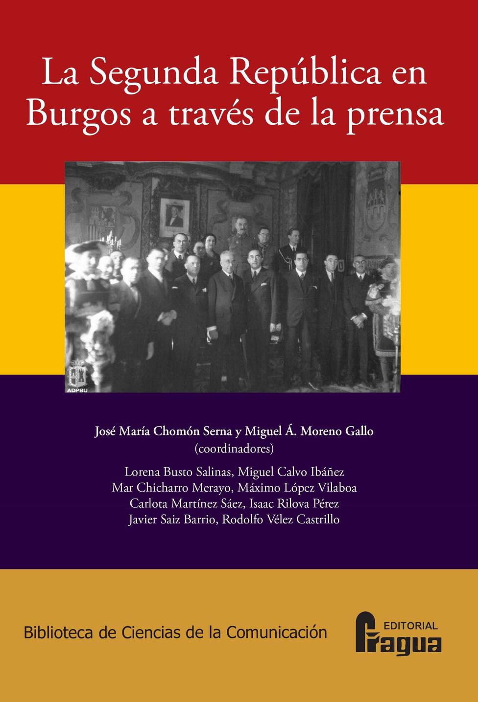 Libro segunda república en Burgos