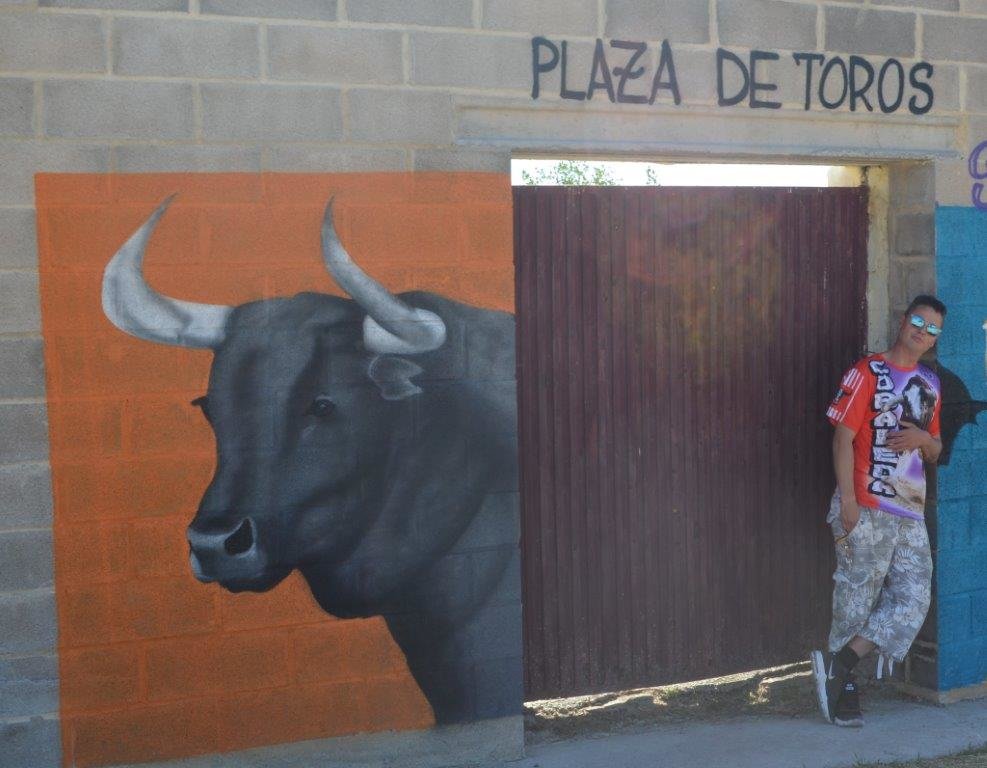 FOTO SERGIO MAMBRILLAS EN LA PLAZA DE TOROS