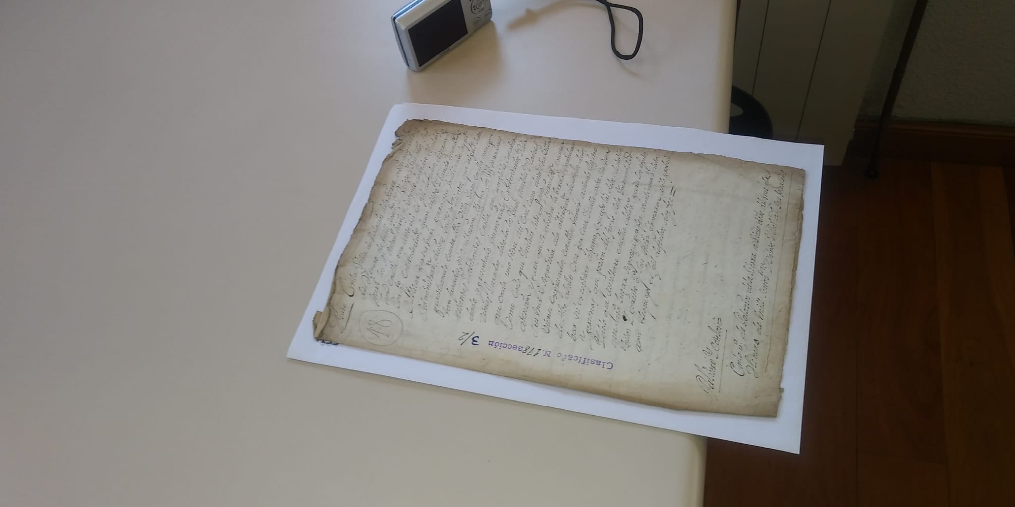 FOTO DOCUMENTO DE PALACIOS DE LA SIERRA