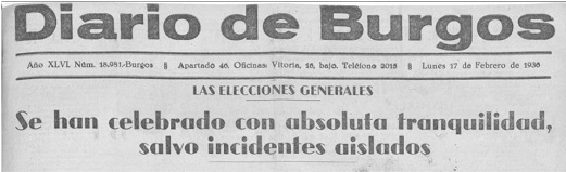 Portada Diario de Burgos