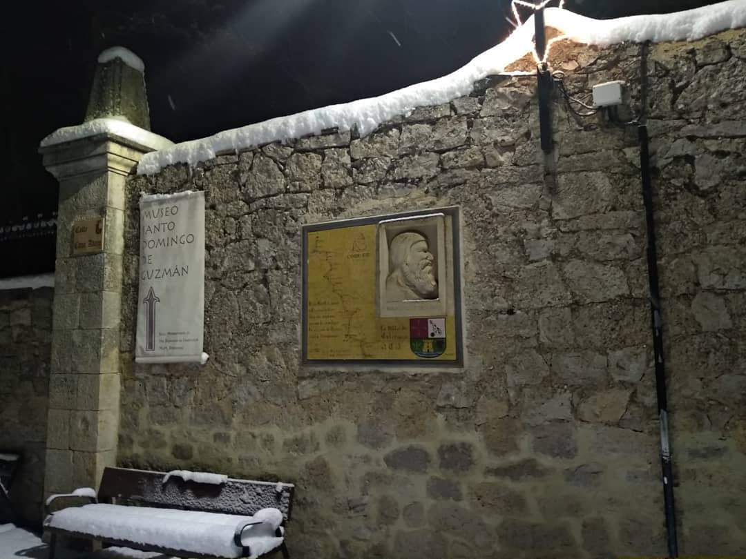 SANTO DOMINGO DE GUZMAN CON NIEVE