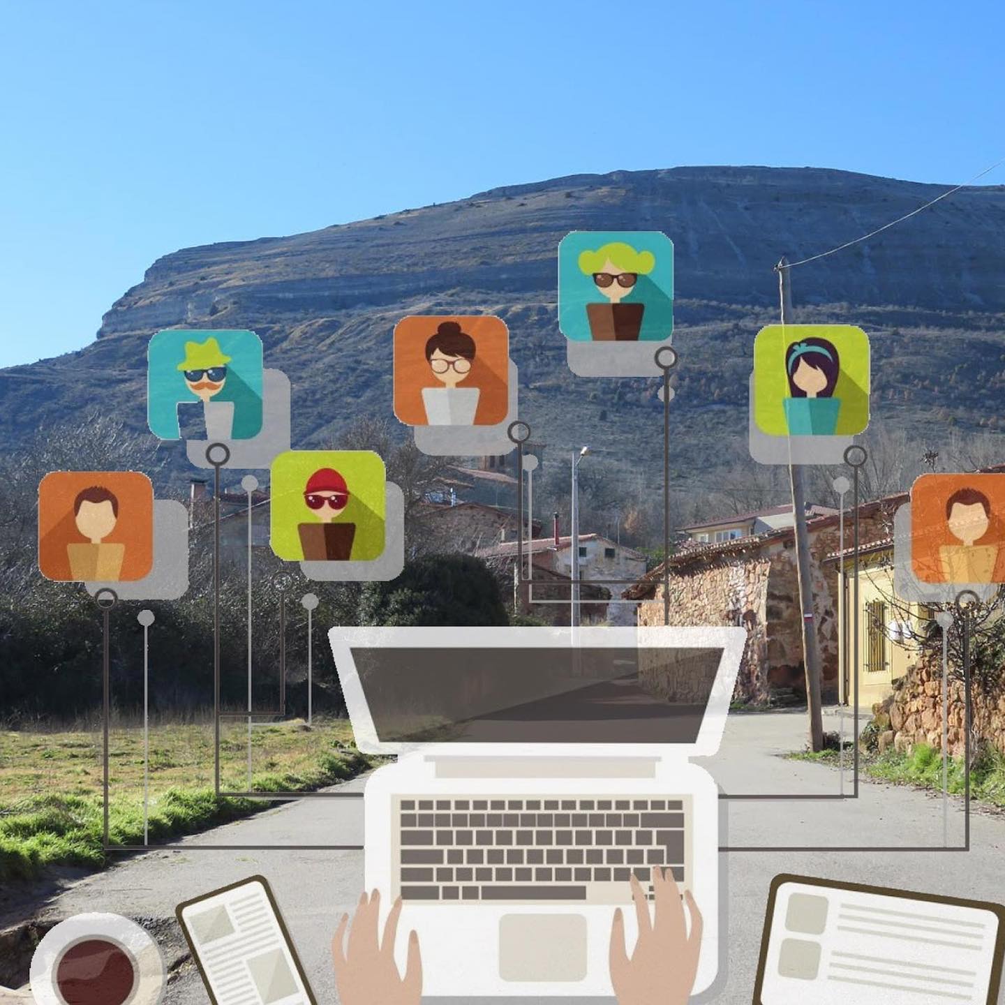 TRABAJANDO CON VISTAS A GAYUBAR