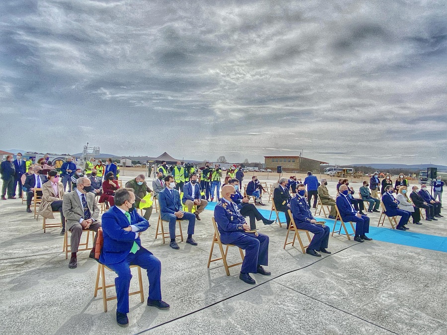 Acto oficial de Bienvenida del  Ejército del aire