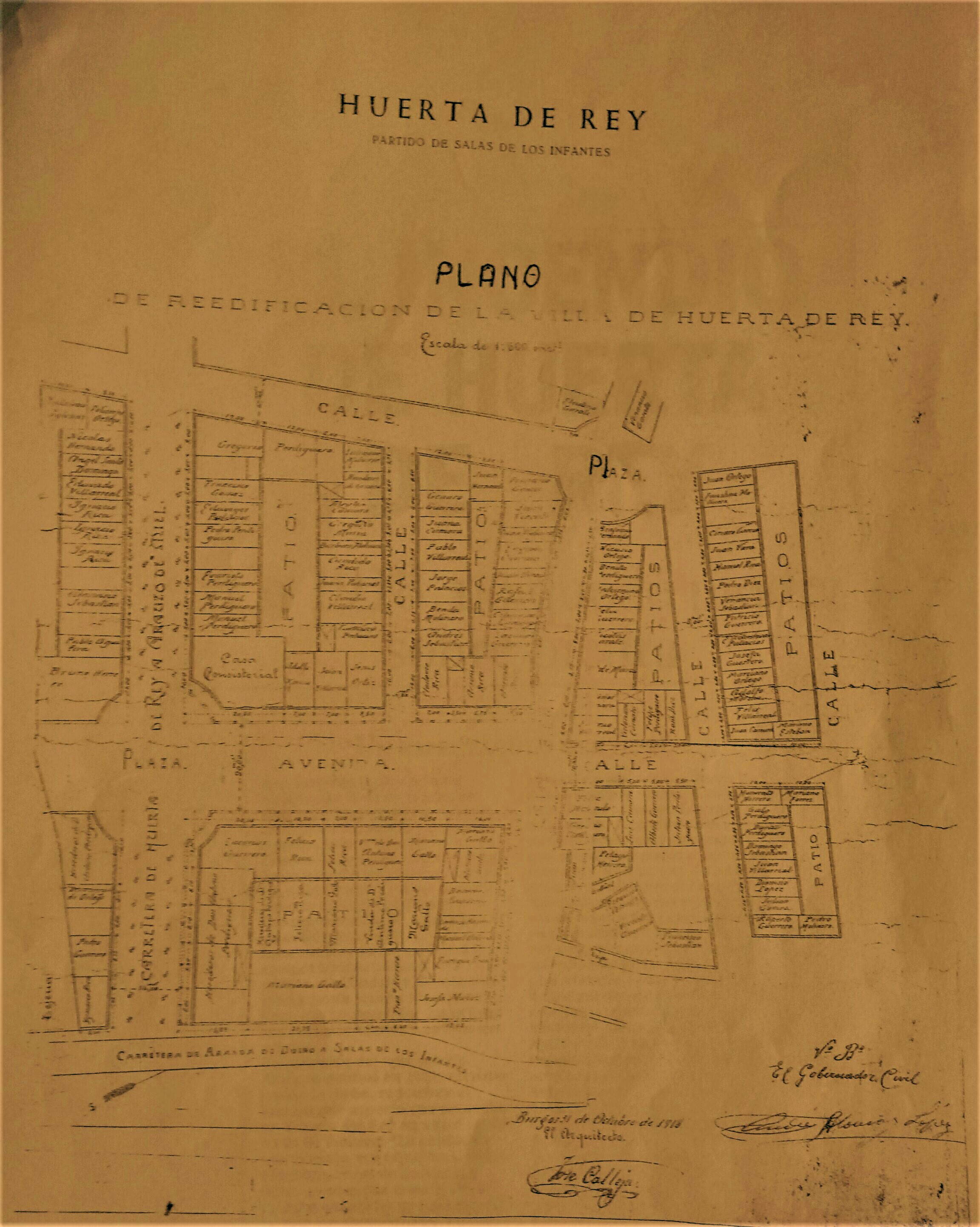 Plano reconstrucción