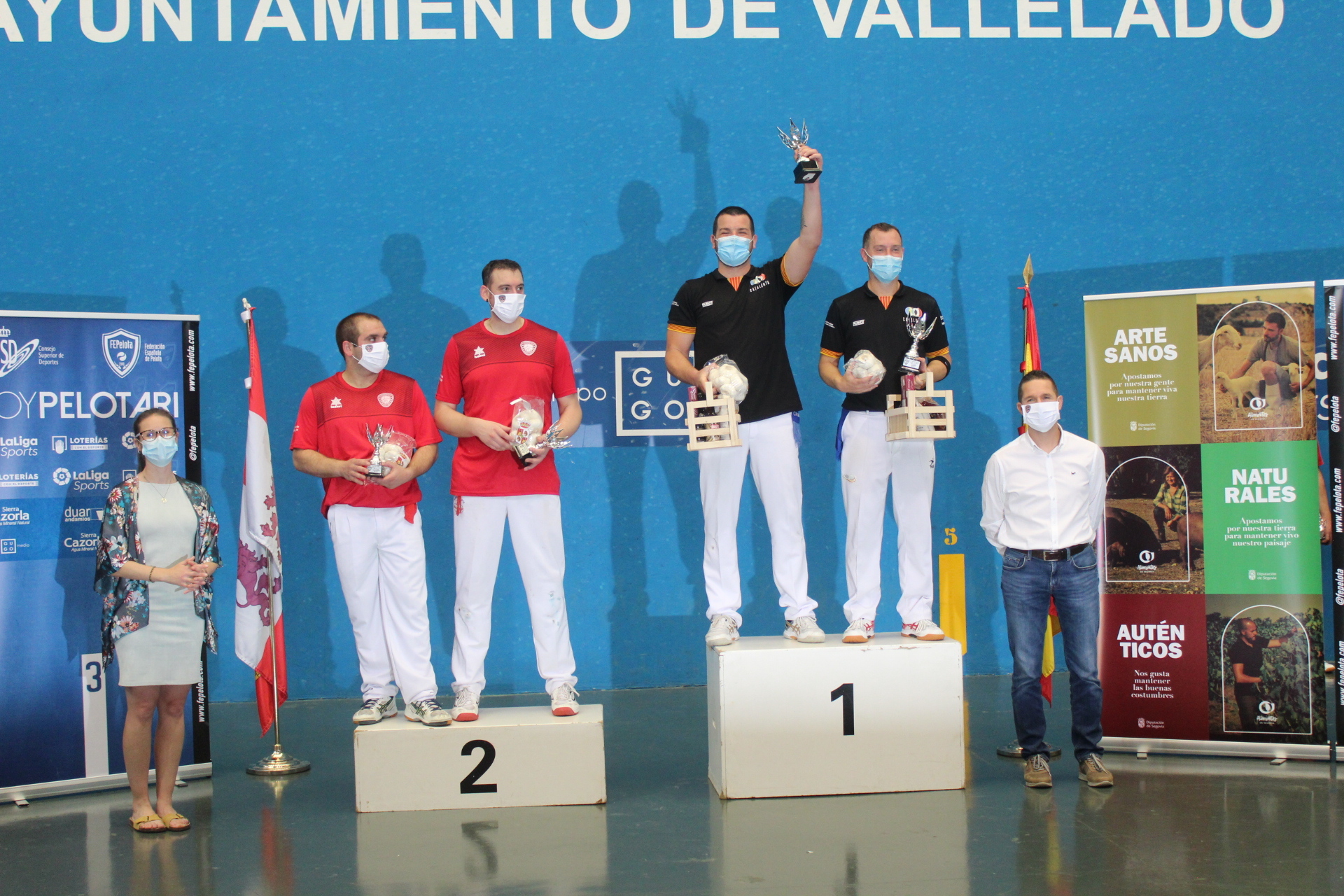 PODIO PALA CORTA CYL CATALUÑA