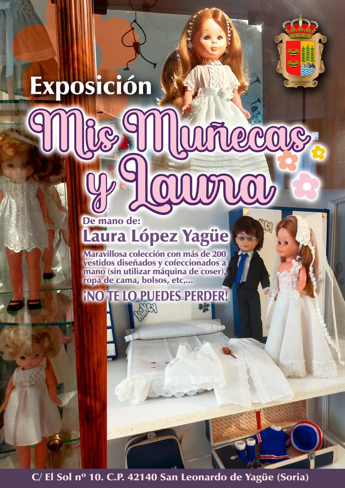 CARTEL EXPOSICIÓN MUÑECAS