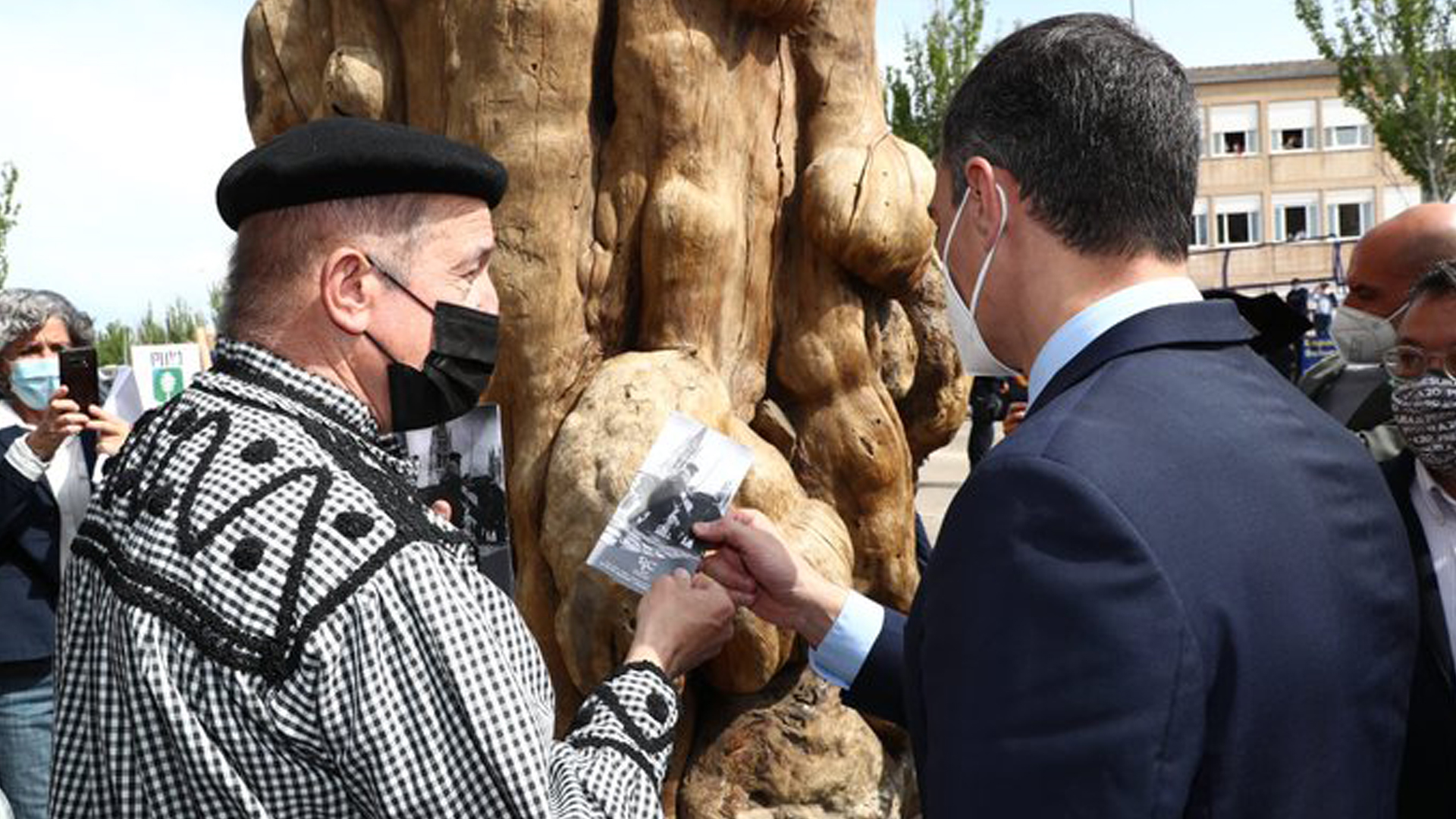 Cabaña y presidente