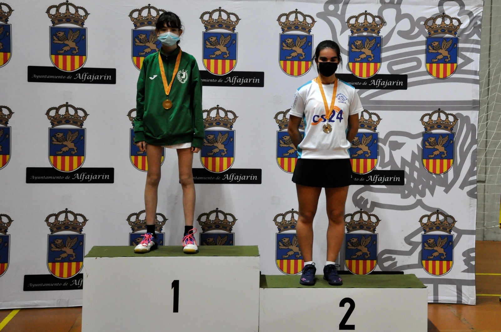 Isabel Corchón, segunda clasificada