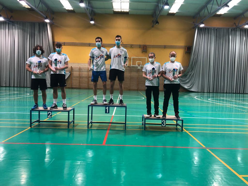 Podium Dobles Absoluto