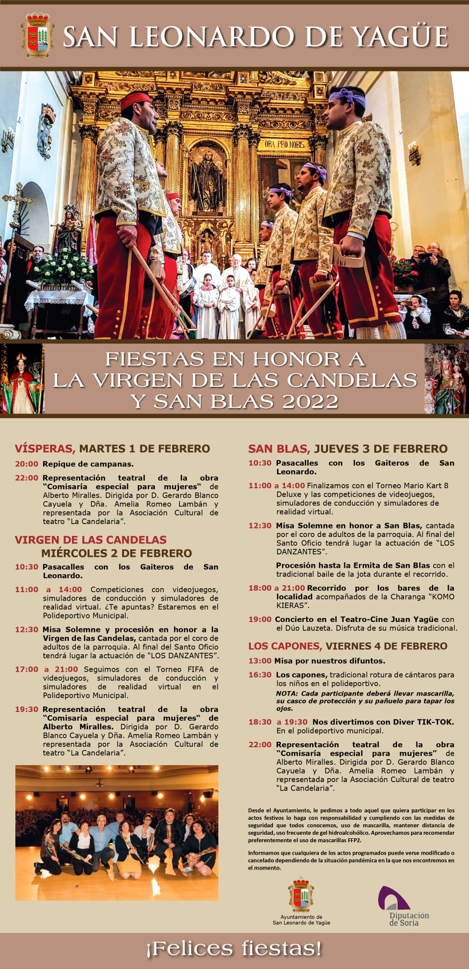 Programa de actos de San Leonardo