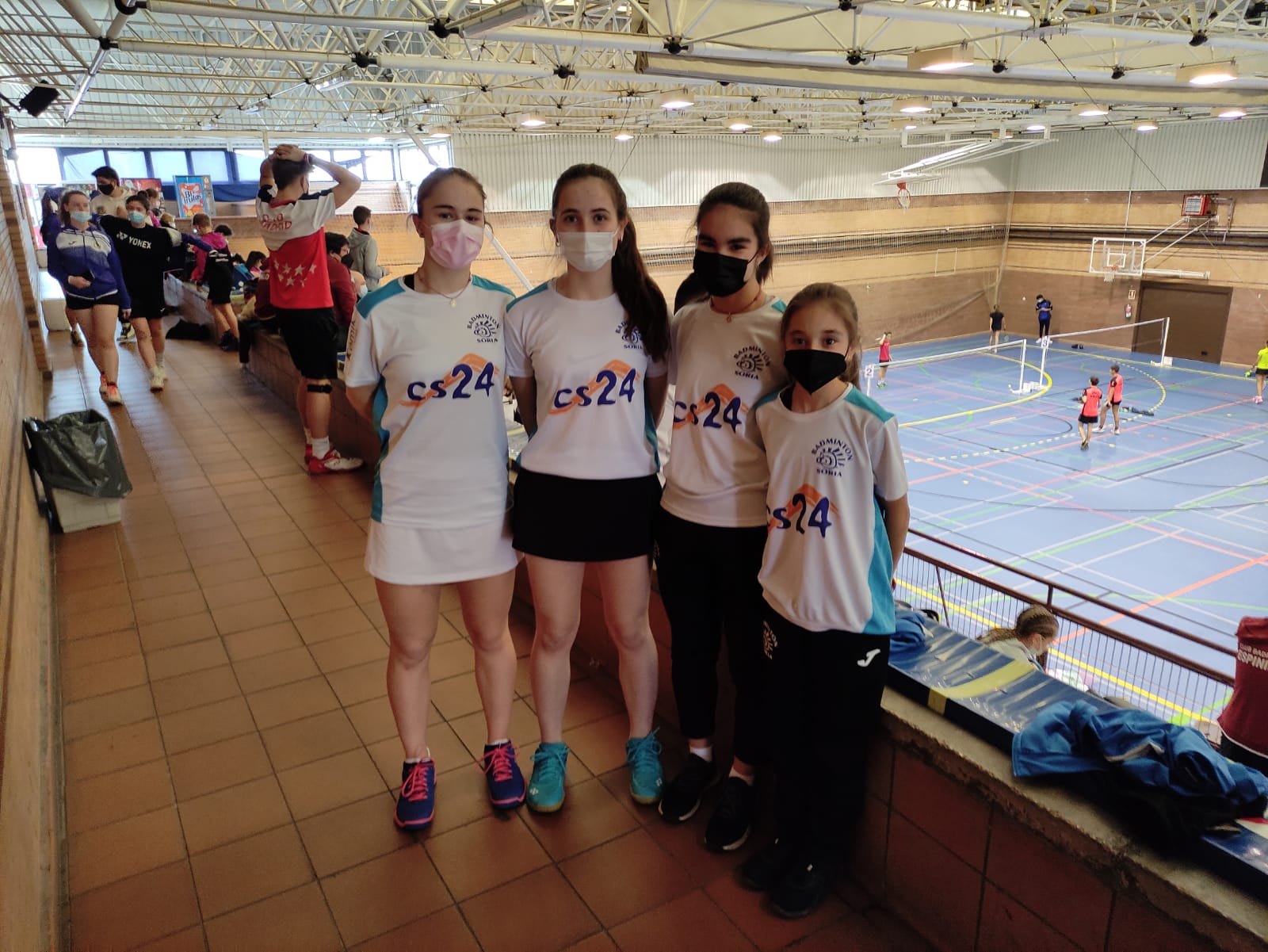 Daniela, Ana, Isabel y Carmen