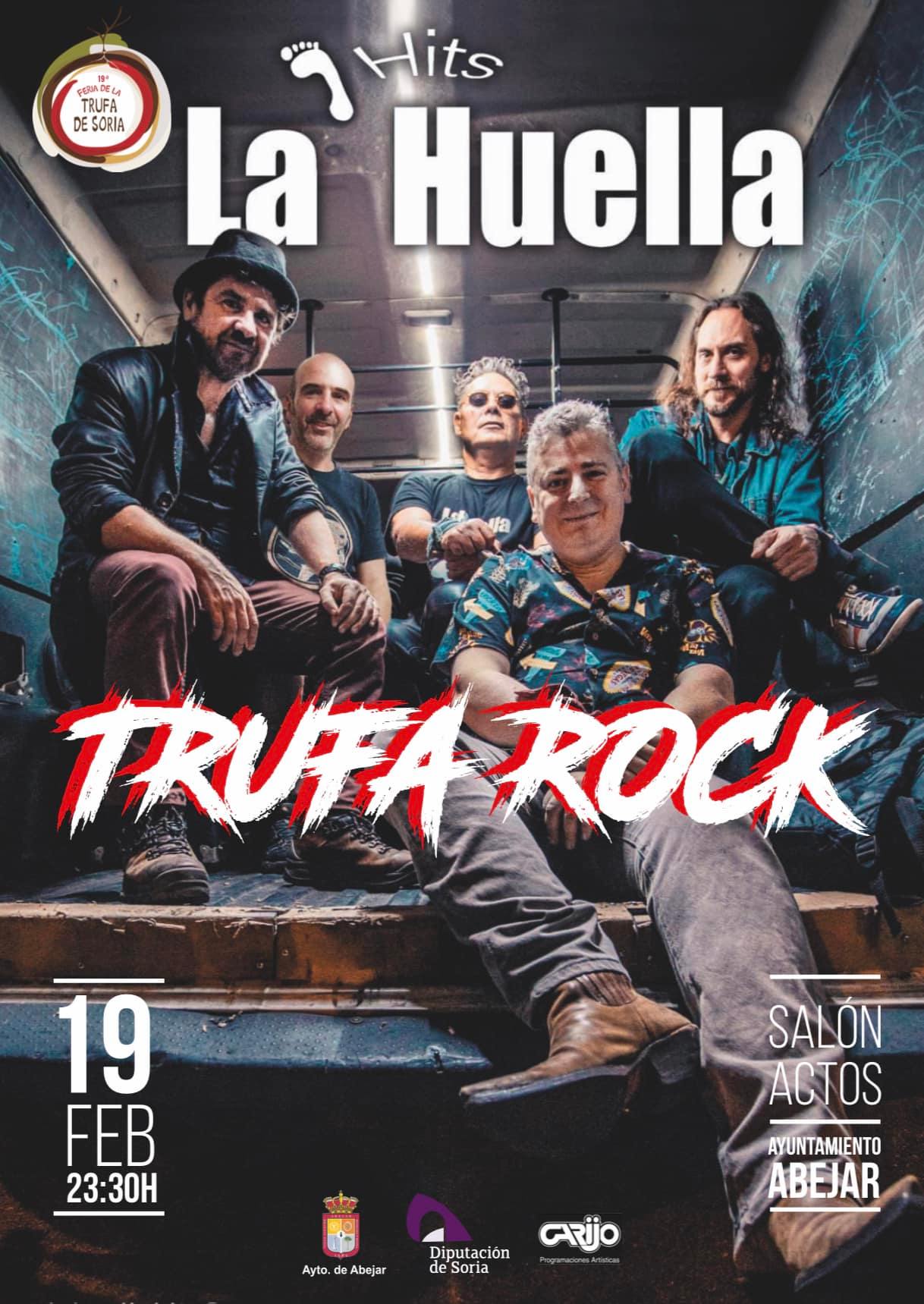 Cartel Concierto de Huellas Hit