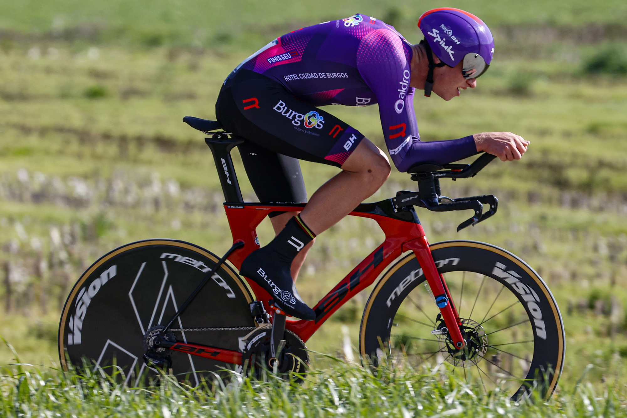 Gran Camino 2022 - 1st Edition - 4th stage Sarria - Sarria 15,9 km - 27/02/2022 - Alex Molenaar (NED - Burgos - BH) - photo Luis Angel Gomez/SprintCyclingAgency©2022