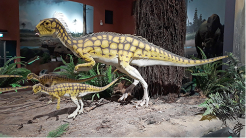 reconstruccion en vida hipsilofodonte
