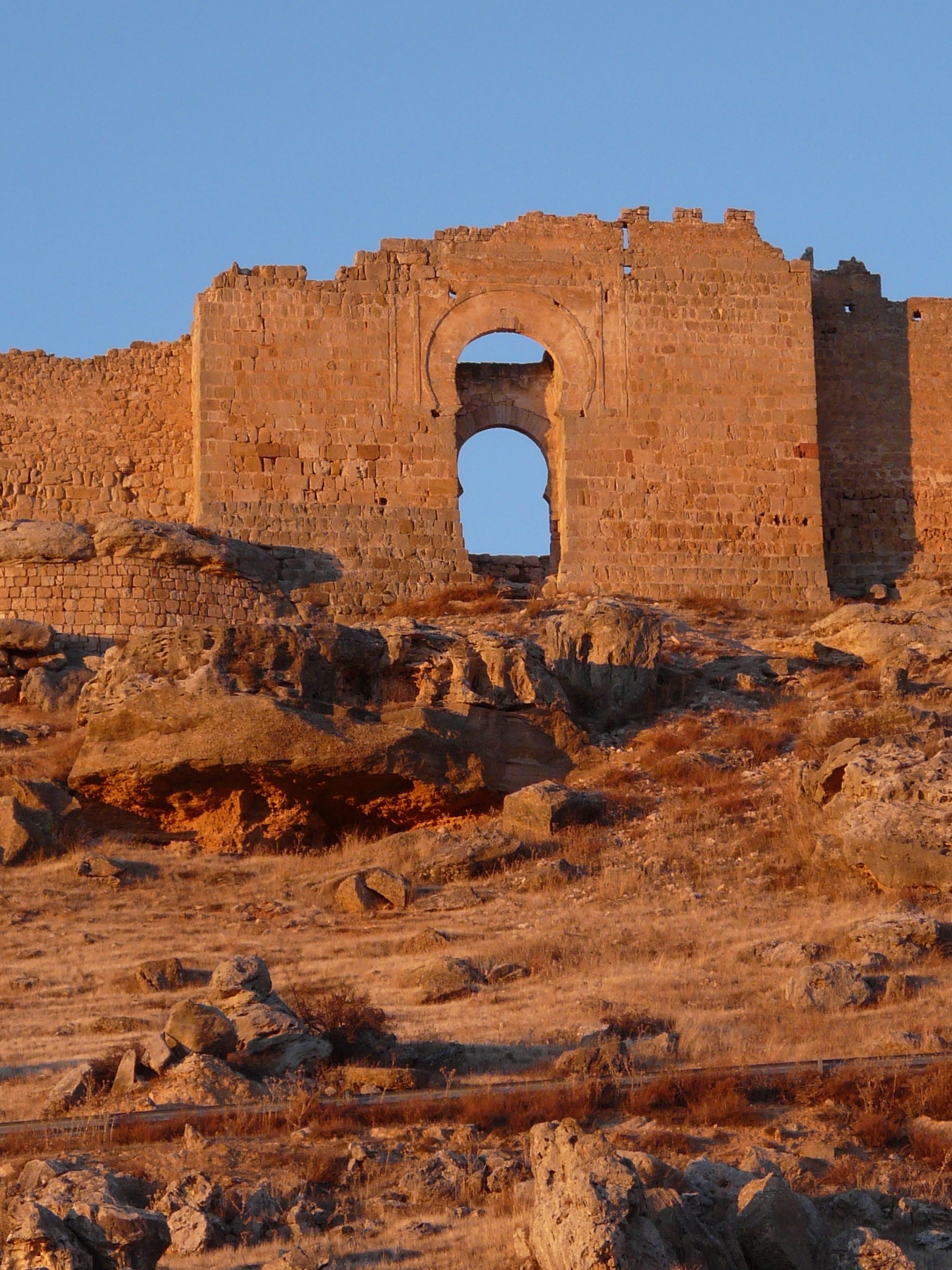 Sector del Castillo de Gormaz donde se centrarán los trabajos